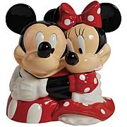 Disney Mickey and Minnie Mouse Hugging Cookie Jar